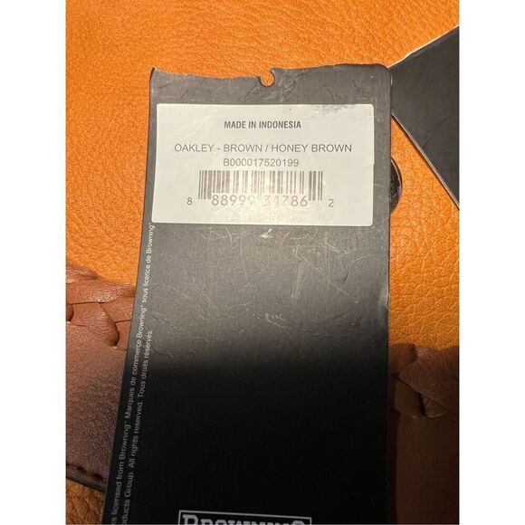 NWT Browning Locking Honey Brown Faux Leather Oakley Concealed Carry Cross body - Picture 12 of 15